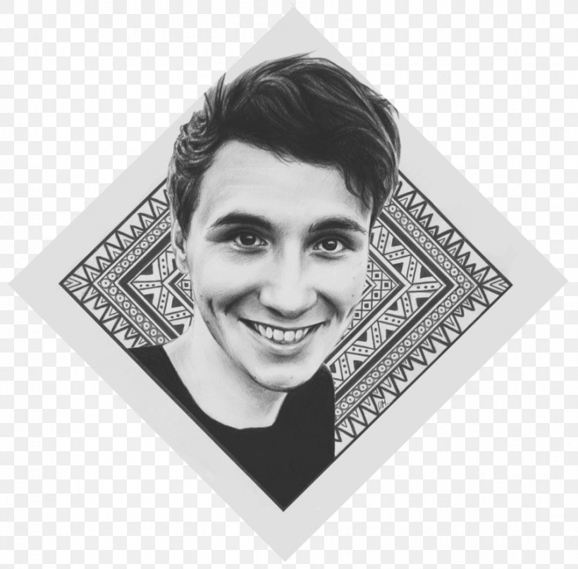 Dan Howell Drawing Dan And Phil Paper, PNG, 901x887px, Dan Howell, Art, Black And White, Color, Dan And Phil Download Free