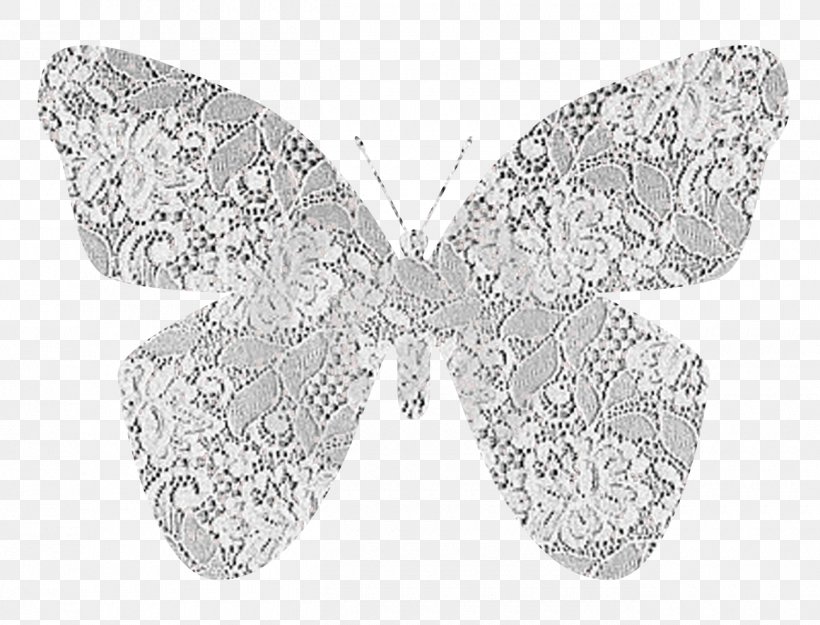 Lace Paper Butterfly Textile, PNG, 1300x991px, Lace, Black And White, Bobbin Lace, Butterfly, Doily Download Free