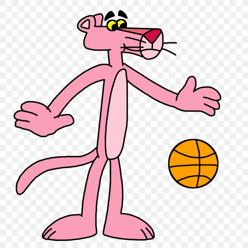 The Pink Panther Drawing Cartoon Clip Art, PNG, 1024x1024px, Watercolor, Cartoon, Flower, Frame, Heart Download Free