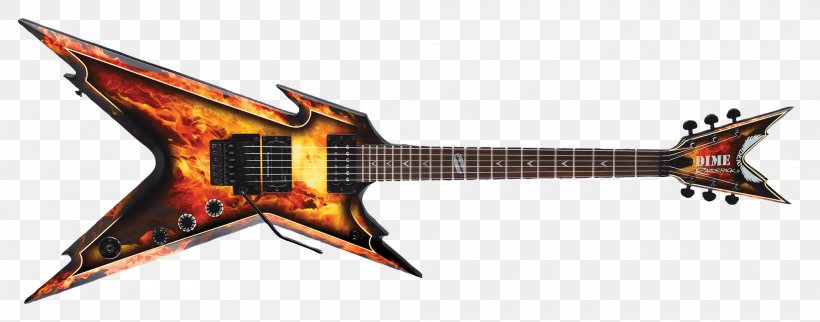 Dean Razorback Gibson Les Paul Studio Dean Guitars Floyd Rose, PNG, 2000x786px, Dean Razorback, Angus Young, Dean Guitars, Dimebag Darrell, Electric Guitar Download Free