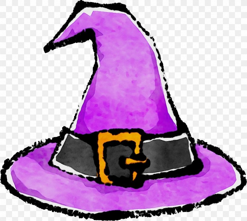 Witch Hat Clothing Hat Purple Costume Hat, PNG, 823x736px, Watercolor, Clothing, Costume, Costume Accessory, Costume Hat Download Free