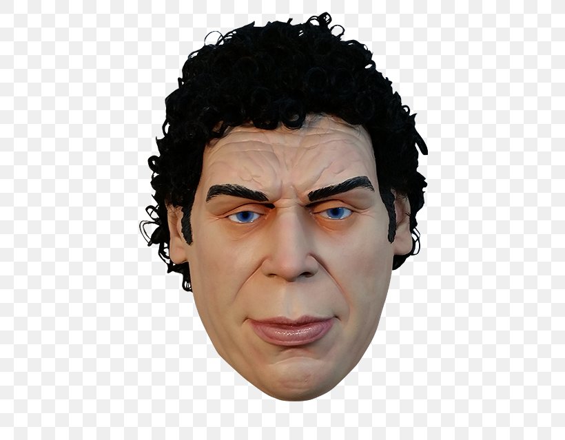 André The Giant Halloween Costume Mask, PNG, 436x639px, Watercolor, Cartoon, Flower, Frame, Heart Download Free