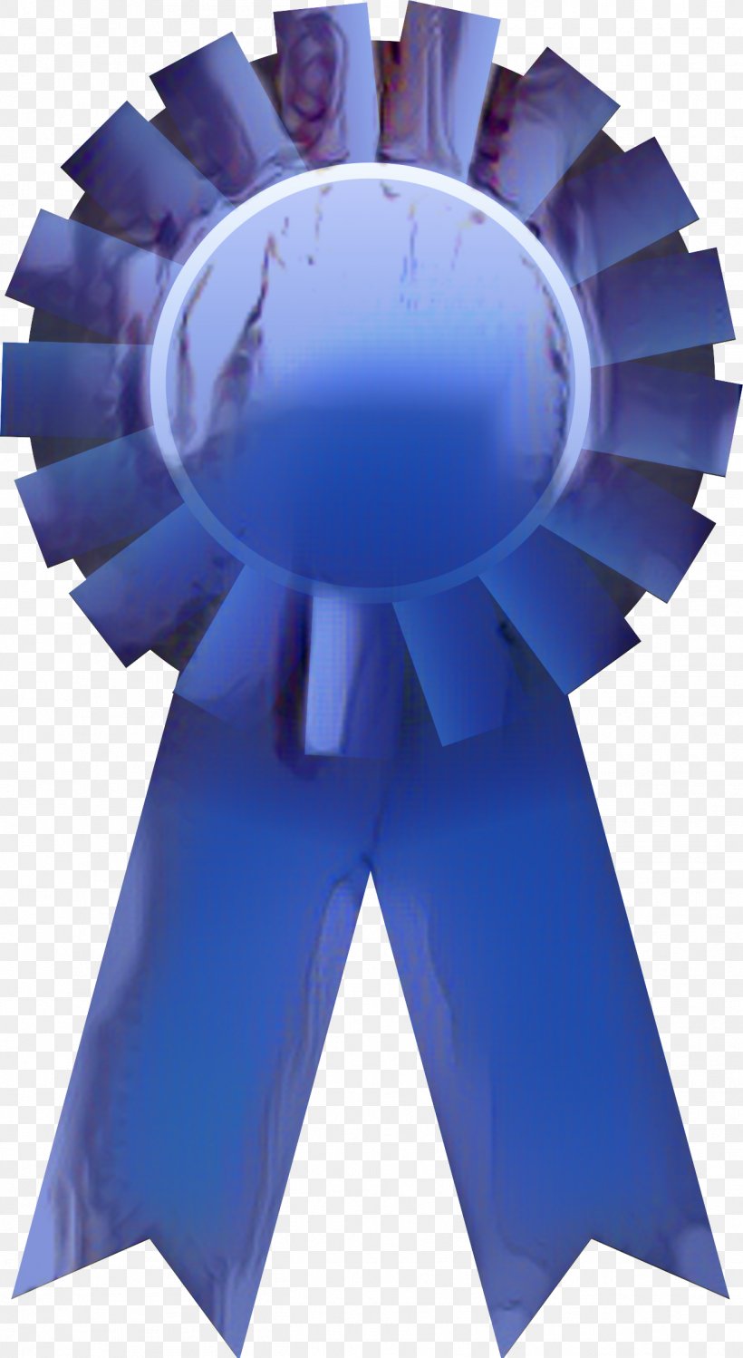 Blue Ribbon Clip Art Rosette, PNG, 1311x2395px, Ribbon, Award Or Decoration, Blue, Blue Ribbon, Cobalt Blue Download Free