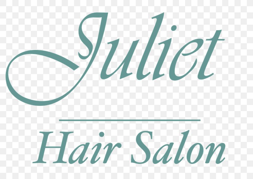Juliet Hair Salon Logo Brand Product Design Romeo And Juliet, PNG, 800x580px, Logo, Aqua, Area, Beauty Parlour, Blue Download Free