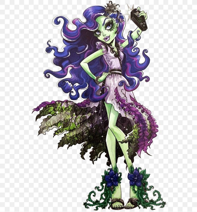 Monster High Amanita Nightshade Doll Monster High Draculaura Doll Toy, PNG, 577x881px, Monster High, Art, Doll, Fairy, Fictional Character Download Free