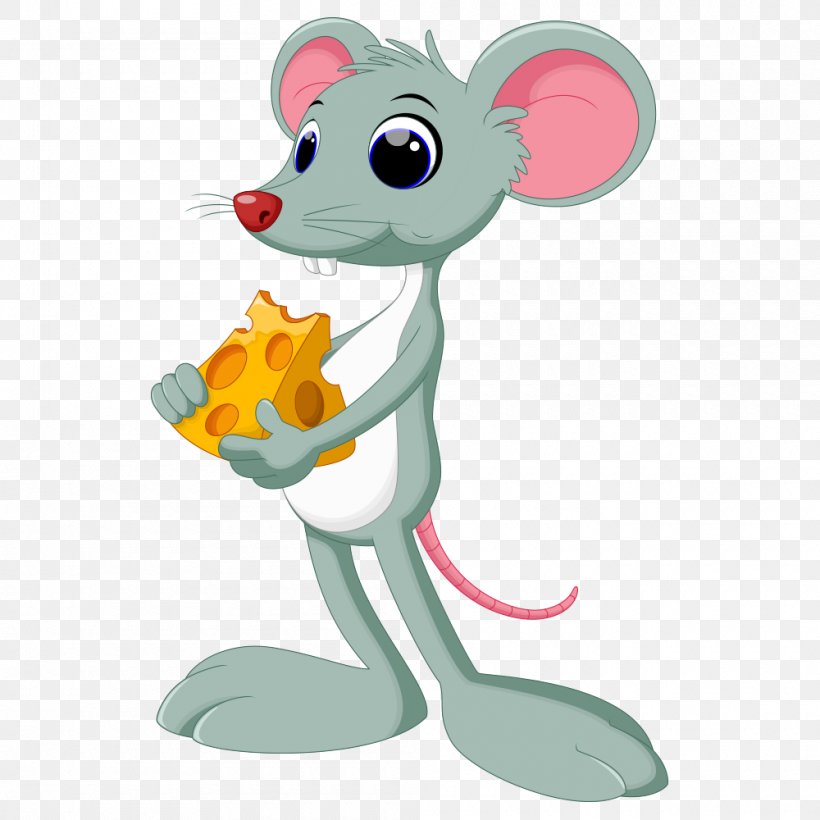 Computer Mouse Cartoon Royalty-free Illustration, PNG, 1000x1000px, Computer Mouse, Art, Caricature, Carnivoran, Cartoon Download Free
