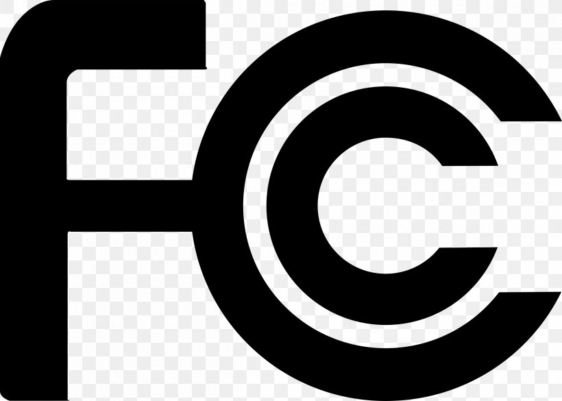 Logo FCC Declaration Of Conformity Federal Communications Commission Symbol, PNG, 2400x1713px, Logo, Area, Black And White, Brand, Fcc Declaration Of Conformity Download Free