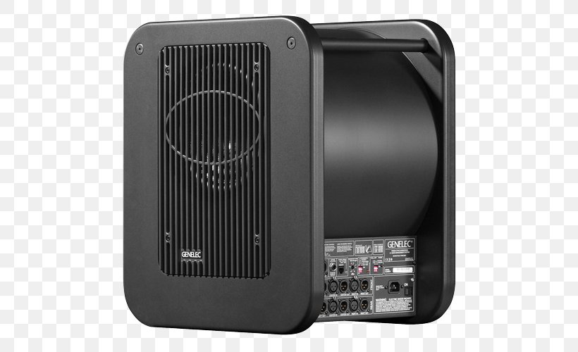 Subwoofer Computer Speakers Genelec Loudspeaker Sound, PNG, 500x500px, 51 Surround Sound, Subwoofer, Audio, Audio Equipment, Bass Download Free