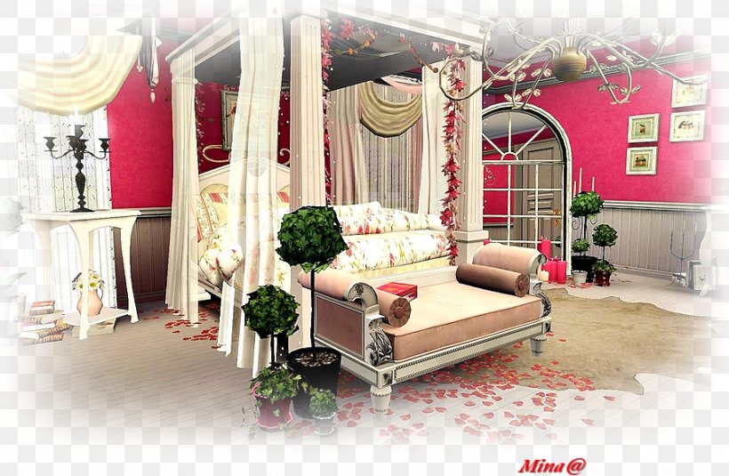 Bedroom Living Room Interior Design Services Valentine's Day, PNG, 900x588px, Bedroom, Bathroom, Bed, Day Room, Decorative Arts Download Free