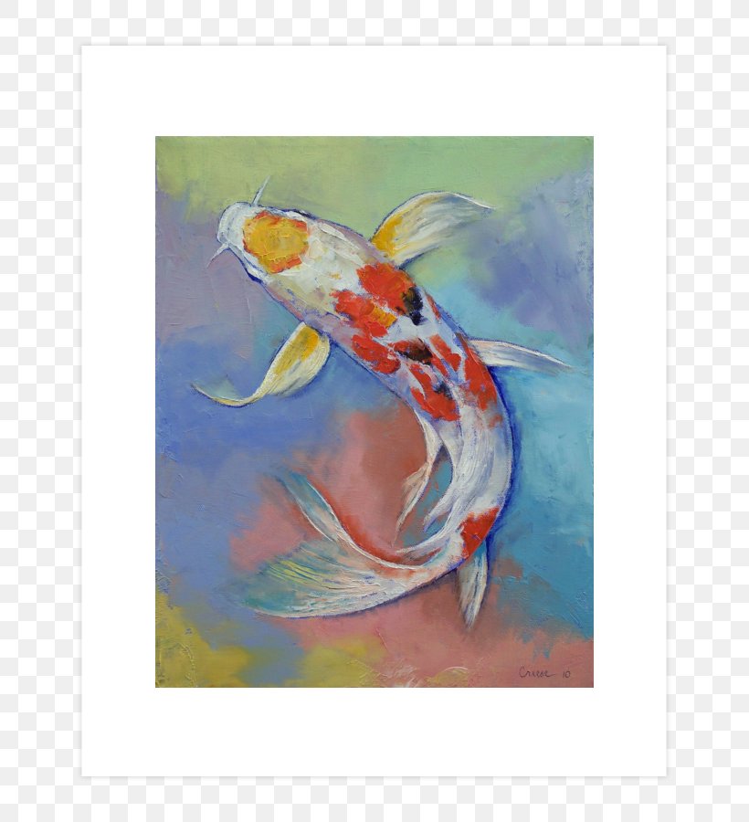 Butterfly Koi Watercolor Painting Canvas, PNG, 740x900px, Koi, Abstract Art, Aquarium, Art, Artist Download Free