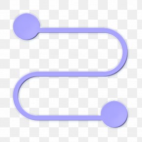 Violet Way Icon - Connect Icon Direction Icon Path Icon PNG