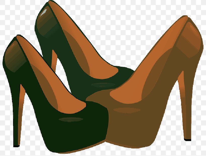 High-heeled Shoe Clip Art Vector Graphics Sneakers, PNG, 800x622px, Shoe, Basic Pump, Boot, Court Shoe, Dress Shoe Download Free