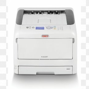 Printer - Oki Electric Industry Printer Laser Printing OKI C833dn 46550705 PNG