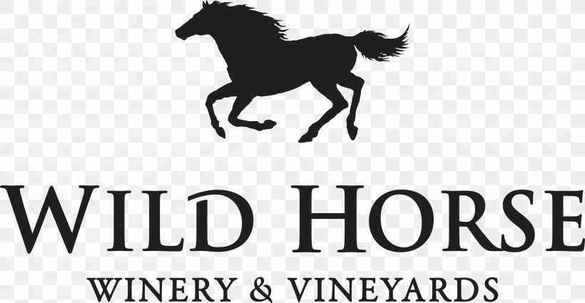 Wild Horse Winery And Vineyards Pinot Noir Paso Robles Sunstone Vineyards & Winery, PNG, 3857x2000px, Pinot Noir, Black And White, Brand, Central Coast, Colt Download Free