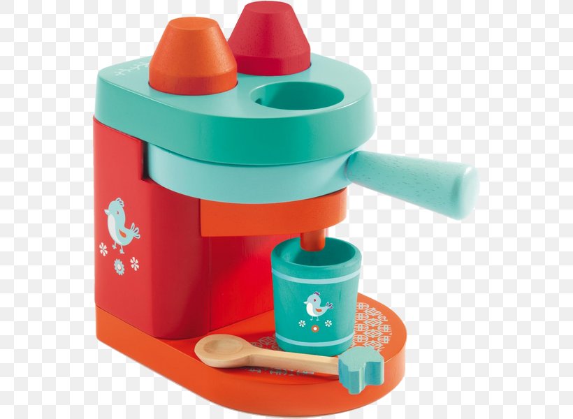 Coffeemaker Espresso Cafeteira Toy, PNG, 555x600px, Coffee, Cafeteira, Child, Coffeemaker, Djeco Download Free