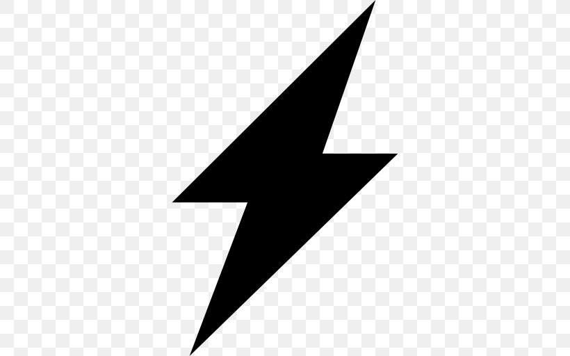 Lightning Clip Art, PNG, 512x512px, Lightning, Black, Black And White, Electricity, Lightning Strike Download Free