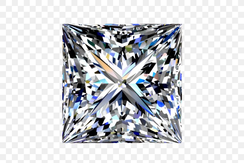 Diamond Cut Jewellery Princess Cut Square, PNG, 550x550px, Diamond, Asscher, Blue, Crystal, Diamond Cut Download Free