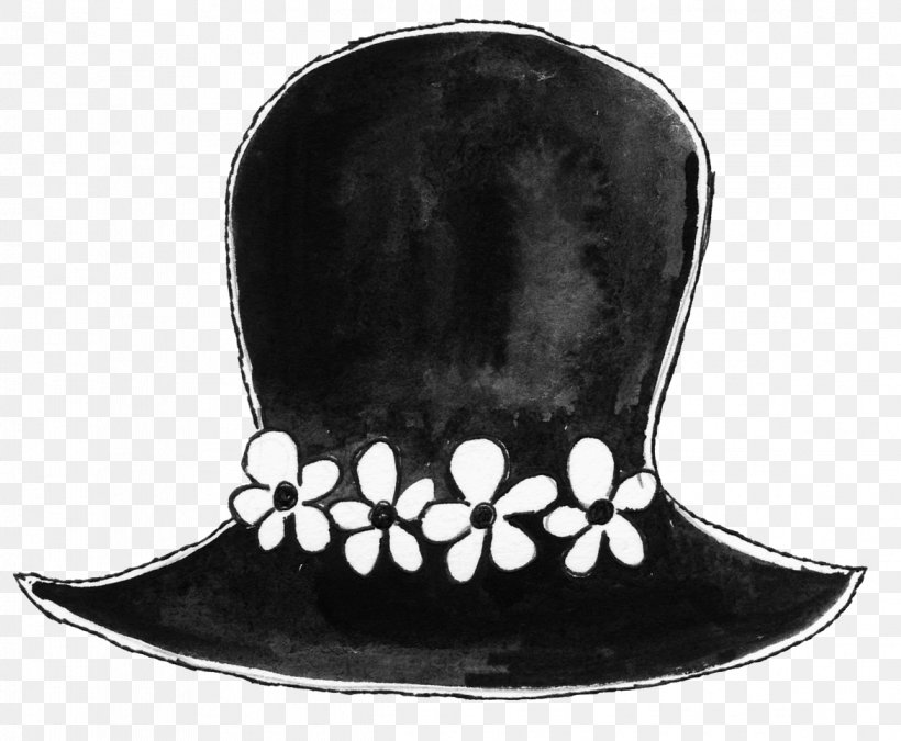 Hat Black And White, PNG, 1171x965px, Hat, Black And White, Designer, Drawing, Headgear Download Free