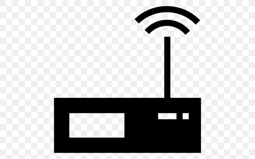 Wi-Fi Wireless Router Wireless Access Points, PNG, 512x512px, Wifi, Area, Black, Black And White, Brand Download Free