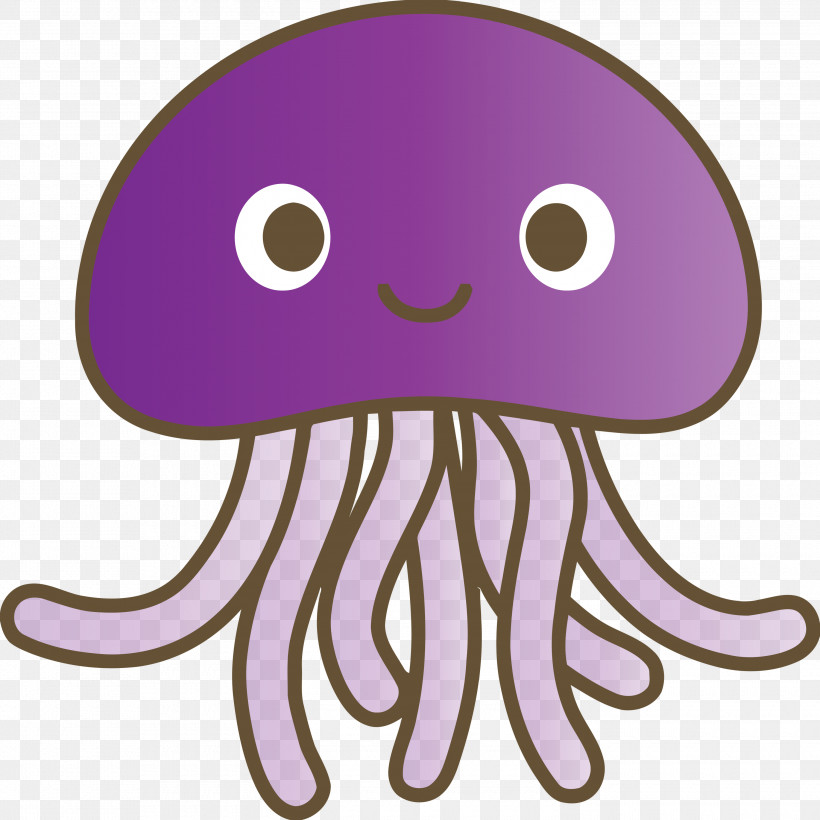 Baby Jellyfish Jellyfish, PNG, 3000x3000px, Baby Jellyfish, Cartoon, Cnidaria, Giant Pacific Octopus, Hair Download Free