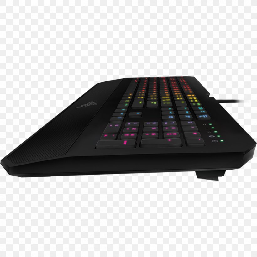 Computer Keyboard Razer DeathStalker Gaming Keypad Gamer Razer Inc., PNG, 1000x1000px, Computer Keyboard, Electronic Device, Electronic Instrument, Electronics, Electronics Accessory Download Free