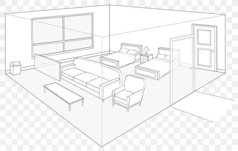 Drawing Line Angle, PNG, 950x604px, Drawing, Black And White, Diagram, Furniture, Line Art Download Free