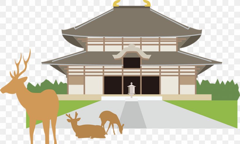 Tōdai-ji A Narai Nagy Buddha Todai-ji Temple Hall Of The Great Buddha Daibutsu, PNG, 2000x1202px, Daibutsu, Building, Deer, Elevation, Facade Download Free