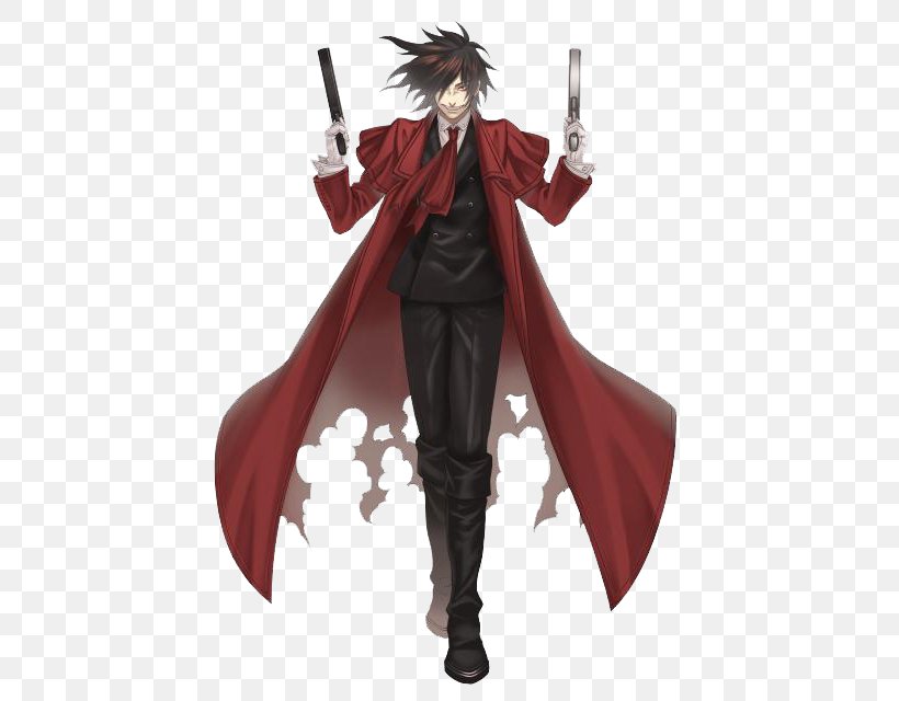 Alucard Seras Victoria Count Dracula Hellsing Cosplay, PNG, 480x640px, Watercolor, Cartoon, Flower, Frame, Heart Download Free