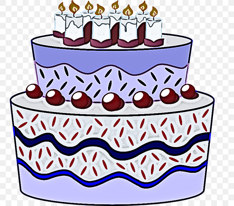 Birthday Candle, PNG, 752x720px, Cake, Baked Goods, Baking Cup, Birthday Candle, Cake Decorating Download Free