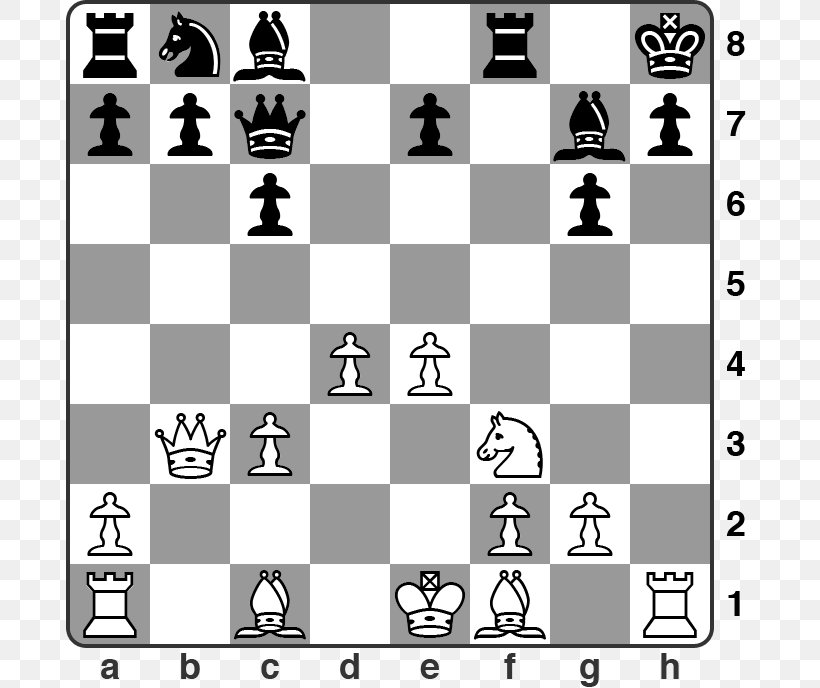 Chess Problem Chess Puzzle Ruy Lopez Open Game, PNG, 688x688px, Chess, Black And White, Board Game, Chess Club, Chess Endgame Download Free