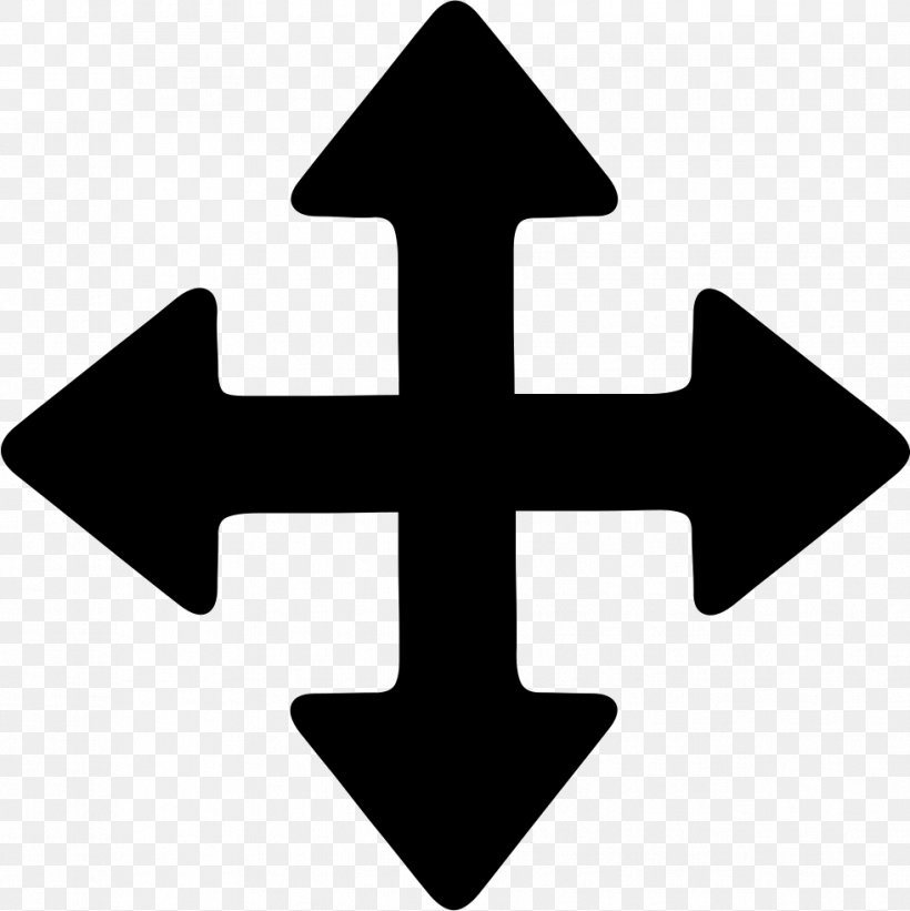 Computer Mouse Symbol Arrow, PNG, 981x983px, Computer Mouse, Cross, Icon Design, Pointer, Symbol Download Free