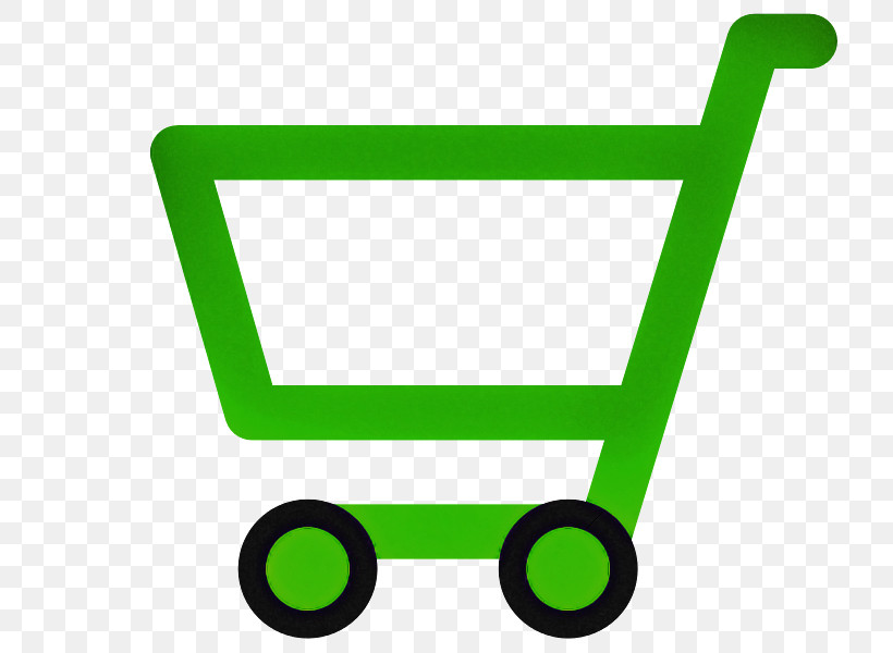 Shopping Cart, PNG, 733x600px, Green, Cart, Line, Shopping Cart, Vehicle Download Free