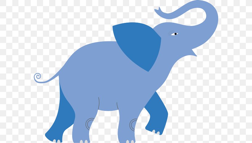 Indian Elephant African Elephant Clip Art Illustration, PNG, 600x467px, Indian Elephant, African Elephant, Carnivoran, Cartoon, Dog Like Mammal Download Free