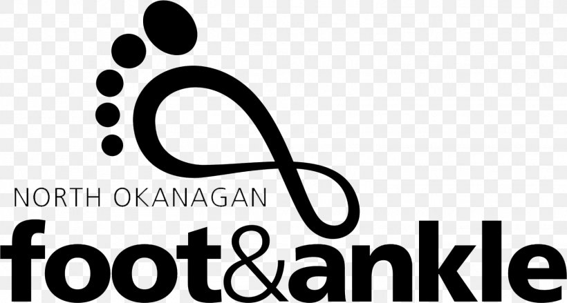 Foot And Ankle Surgery Podiatrist North Okanagan Foot & Ankle Podiatry, PNG, 1525x818px, Foot And Ankle Surgery, Ankle, Black And White, Brand, Clinic Download Free
