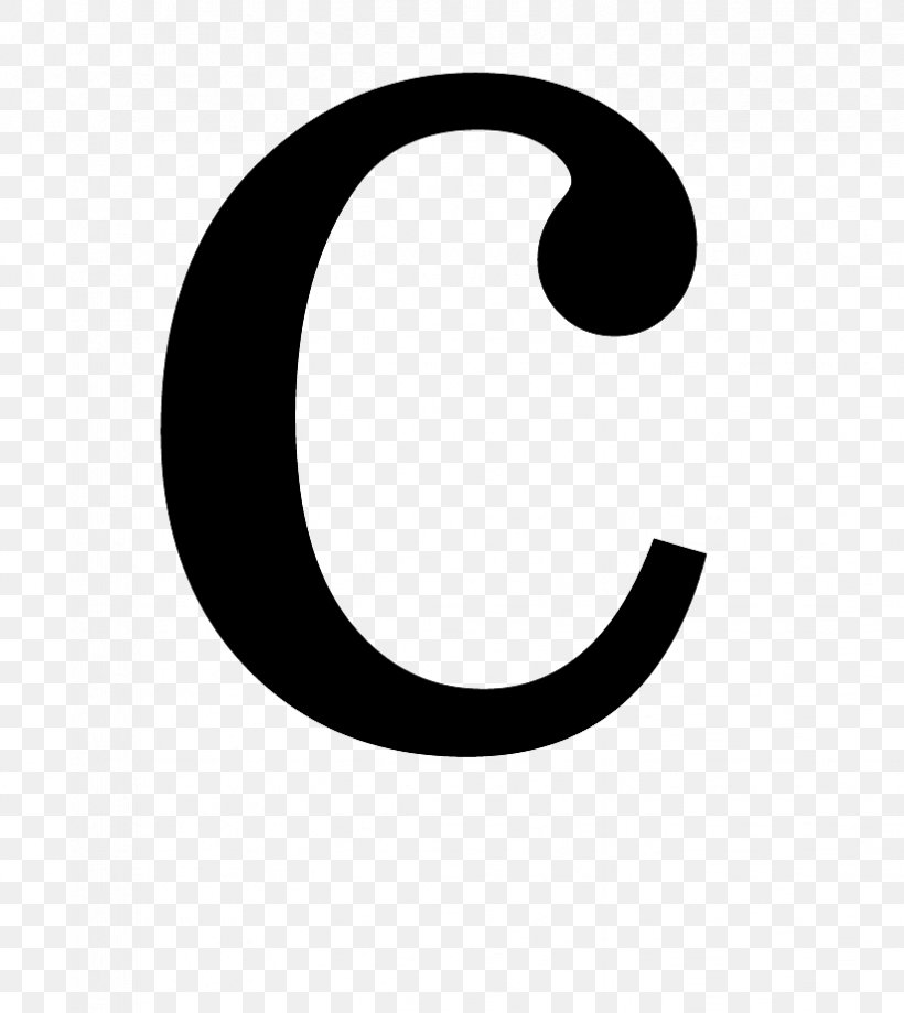 black letter c