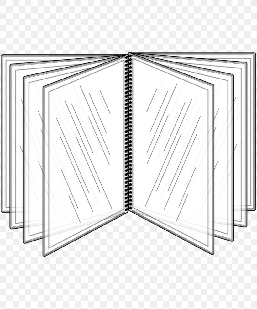 Paper Menu Coil Binding Notebook Spiral, PNG, 833x1000px, Paper, Area, Black, Black And White, Book Cover Download Free