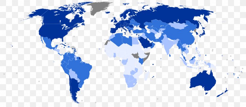 World Map Human Development Index World Map, PNG, 1280x556px, World, Area, Blue, Cartography, Country Download Free