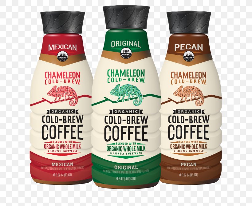 Cold Brew Coffee Milk Organic Food Chameleon Cold-Brew, PNG, 670x670px, Cold Brew, Beverage Industry, Brand, Brewed Coffee, Coffee Download Free
