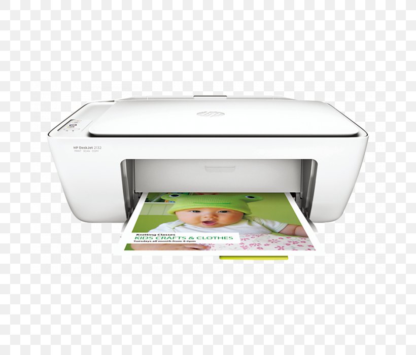 Hewlett-Packard Multi-function Printer HP Deskjet 2132, PNG, 700x700px, Hewlettpackard, Color Printing, Computer Software, Device Driver, Dots Per Inch Download Free