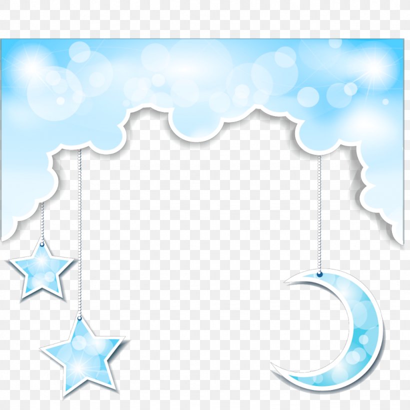 Clean Mubarak Moon, PNG, 1024x1024px, Cdr, Alice Blue, Aqua, Blue, Cartoon Download Free