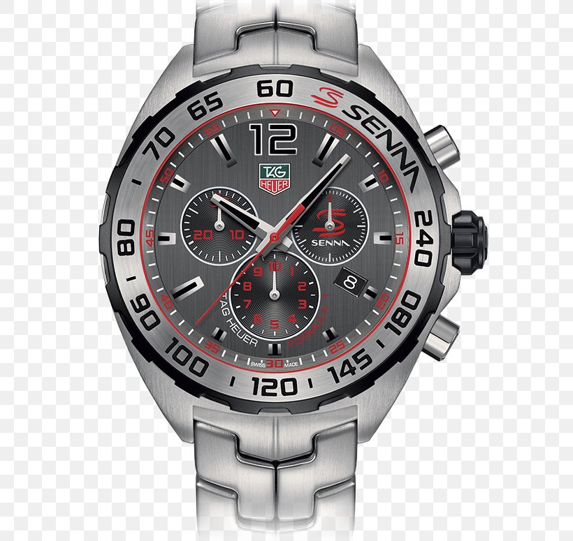 TAG Heuer Men's Formula 1 Chronograph TAG Heuer Men's Formula 1 Chronograph Watch, PNG, 775x775px, Formula 1, Ayrton Senna, Brand, Chronograph, Metal Download Free