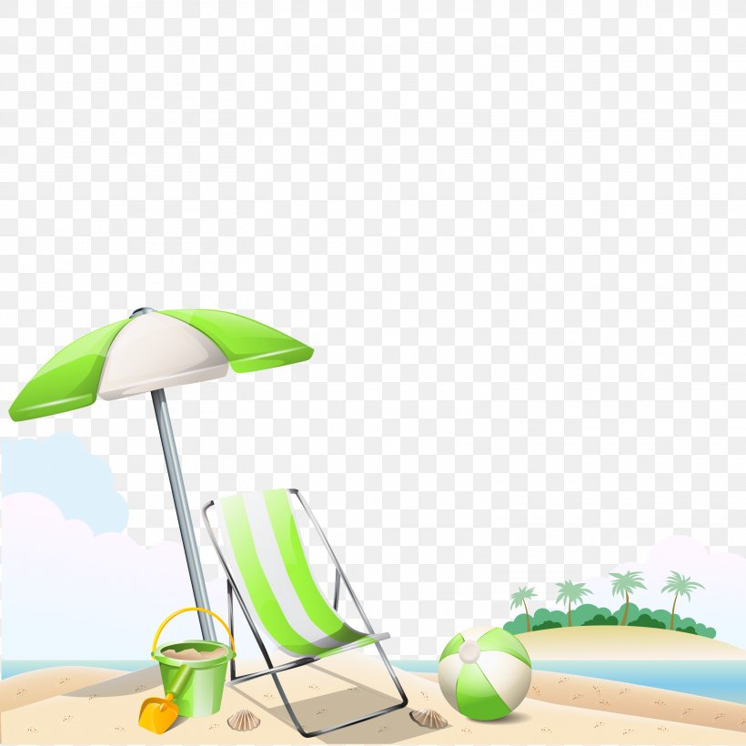 Beach Summer, PNG, 3125x3125px, Beach, Grass, Green, Scalable Vector Graphics, Summer Download Free