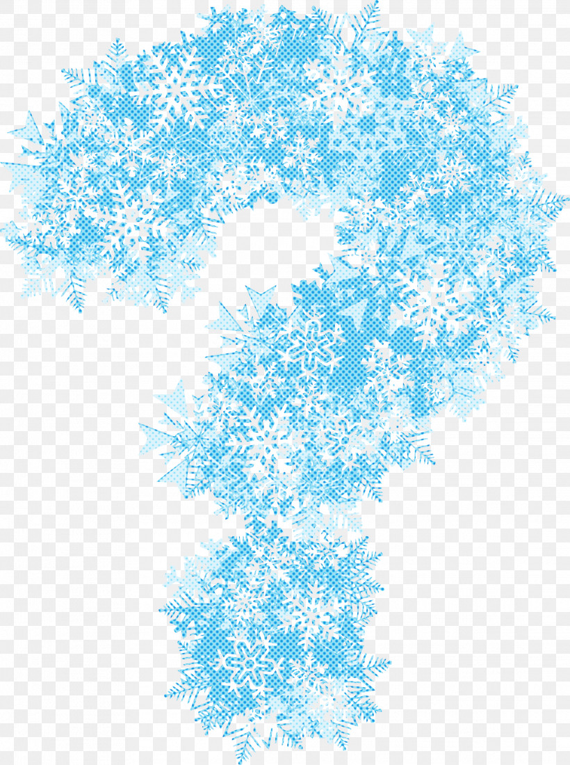 Snowflake, PNG, 2234x2999px, Question Mark, Aqua, Blue, Cartoon, Snowflake Download Free