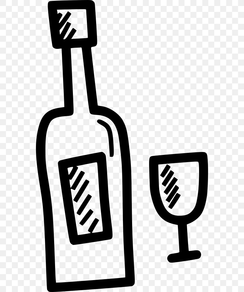 Clip Art Glass Champagne Wine, PNG, 580x980px, Glass, Area, Black And White, Bottle, Brand Download Free