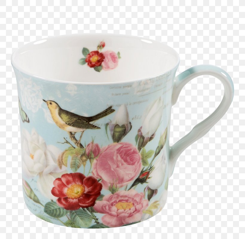 Coffee Cup Porcelain Teaware Mug, PNG, 800x800px, Coffee Cup, Bird, Bone China, Botanical Garden, Botany Download Free