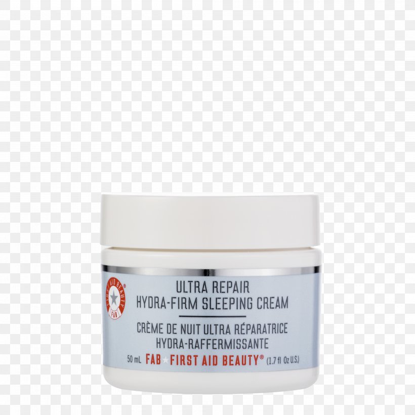 First Aid Beauty Ultra Repair Cream Moisturizer Sleep Skin, PNG, 4000x4000px, Cream, Antiaging Cream, Cosmetics, Face, Facial Download Free
