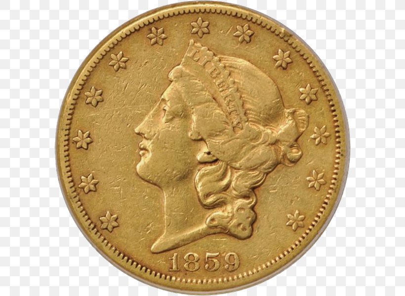Gold Coin Double Eagle Numismatic Guaranty Corporation, PNG, 600x600px, Coin, American Gold Eagle, Bronze Medal, Bullion, Coin Grading Download Free