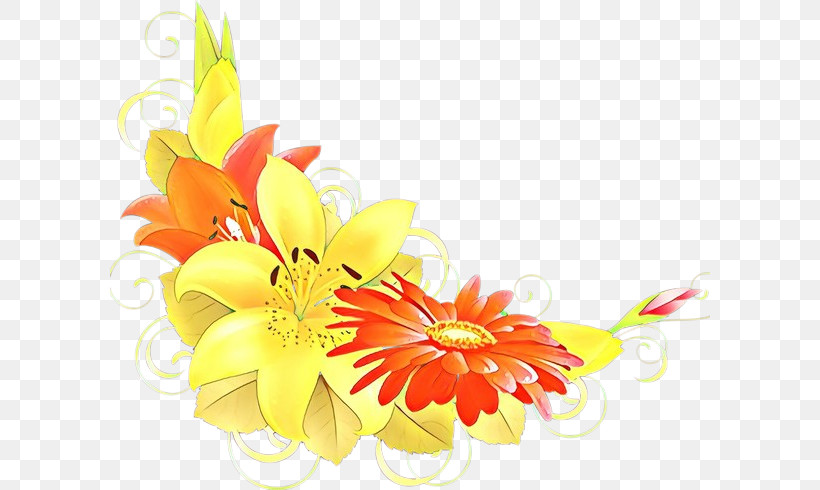 Orange, PNG, 600x490px, Flower, Bouquet, Cut Flowers, Gerbera, Orange Download Free