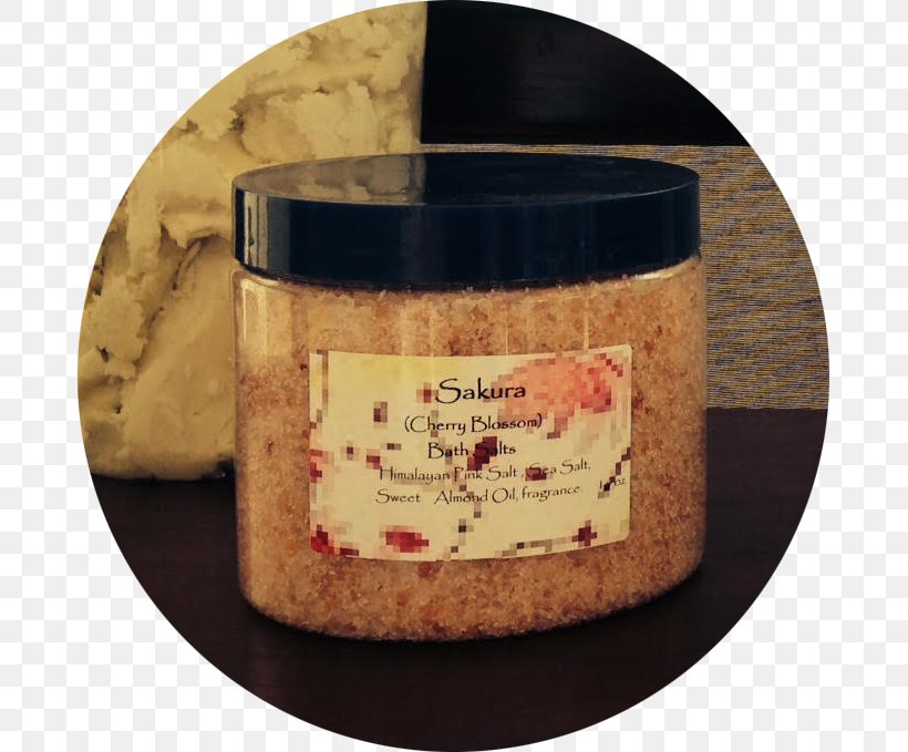 Bath Salts Oil Bathing Soap, PNG, 679x679px, Bath Salts, Bathing, Blossom, Cherry Blossom, Flavor Download Free