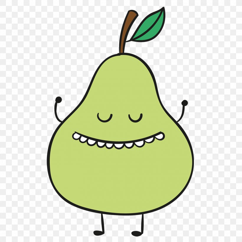 Fruit Pear Clip Art Painting Vector Graphics, PNG, 1500x1499px, Fruit, Apple, Area, Artwork, Cartoon Download Free
